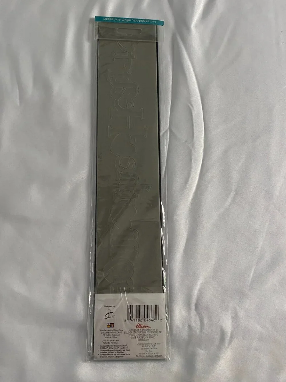 Sizzix Sizzlits From the Heart Decorative Strip Cutting Die